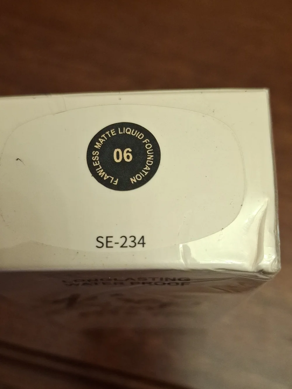She Loves Flawless Matte Liquid Foundation - #06 New Sealed Box
